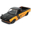 JDM Tuners 1972 Datsun 620 Pickup 1:24 Scale Diecast Model Orange Black by Jada 34301