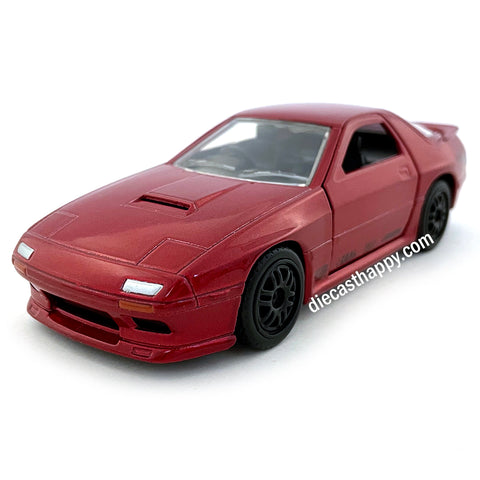 JDM Tuners 1985 Mazda RX-7 FC3S 1:32 Scale Diecast Model Red by Jada 30966