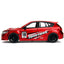 JDM Tuners 2012 Subaru Impreza WRX STI 1:24 Scale Diecast Model Toyo Tires Red by Jada 30389