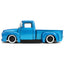 Just Trucks 1956 Ford F-100 Pickup With Extra Wheels 1:24 Scale Diecast Model Blue by Jada 31541