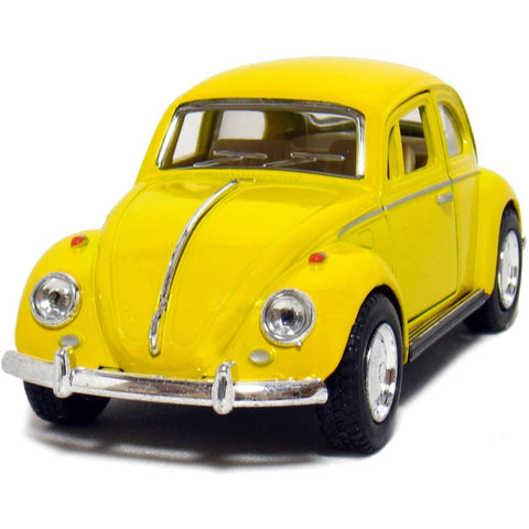 1967 Classic Volkswagen Beetle 1:32 Scale Diecast Model Yellow by Kinsmart bumble bee transformers bay kanye kim 420