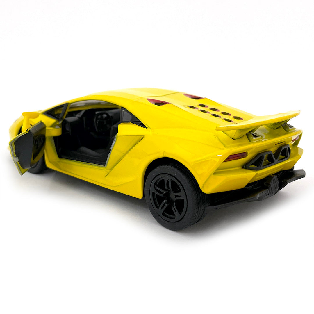 Lamborghini Sesto Elemento 1:38 Scale Diecast Model Yellow by