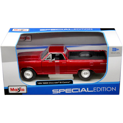 Maisto Special Edition 1965 Chevrolet El Camino 1:25 Scale Diecast Model Red by Maisto 31977