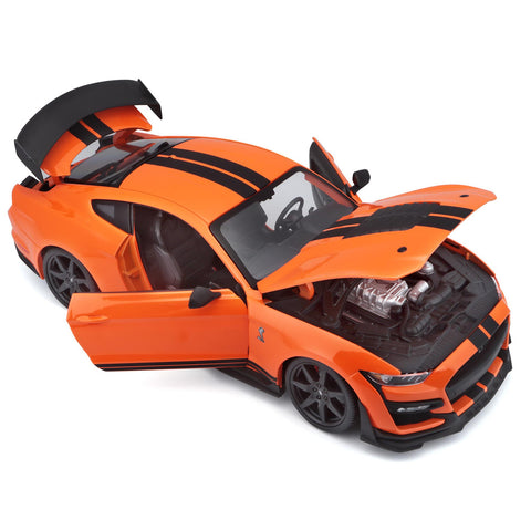 Maisto Special Edition 2020 Ford Mustang Shelby GT500 1:24 Scale Diecast Model Orange by Maisto 31532