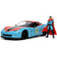 Marvel Avengers 2006 Chevrolet Corvette Z06 1:24 Scale Diecast Model with Doctor Strange Figure by Jada 32115 diecasthappy.com