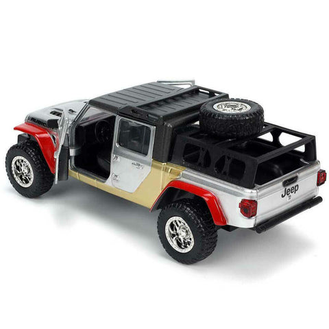 Marvel X-MEN 2020 Jeep Gladiator 1:32 Scale Diecast Model With Colossus Figure by Jada 33363
