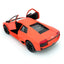 Matte Series 2003 Lamborghini Murciélago 1:38 Scale Orange by Kinsmart