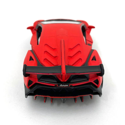 Matte Series 2014 Lamborghini Veneno 1:38 Scale Red by Kinsmart
