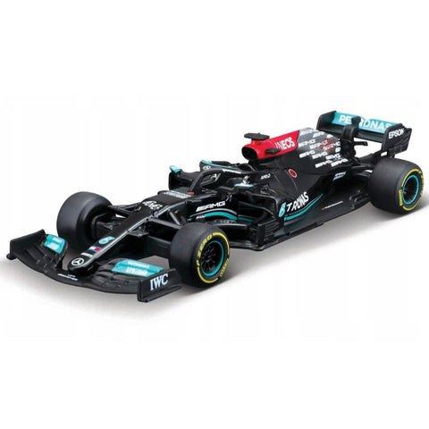 Mercedes Benz AMG F1 W12 E Performance Lewis Hamilton #44 Black 1:43 Scale Diecast Model by Bburago 18-38038 LH