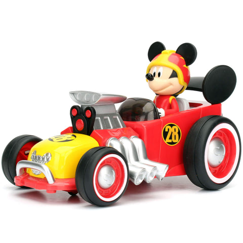 Disney Junior Mickey And The Roadster Racers 6.5 Inch R/C Car with Mickey Mouse by Jada 98038