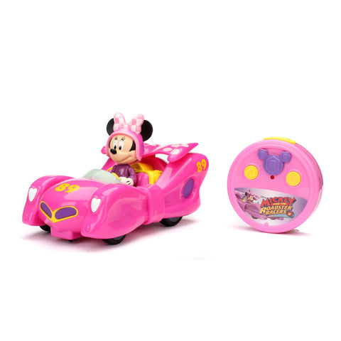 Disney Junior Mickey And The Roadster Racers 6.5 Inch R/C Car with Minnie Mouse by Jada