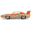 I Love The 60's 1969 Dodge Charger Daytona 1:24 Scale Diecast Model Orange by Jada 31389