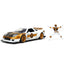 Power Rangers 2002 Honda NSX Type R 1:24 Scale Diecast Model with White Ranger By Jada 32795
