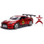 Power Rangers Nissan Skyline GT-R R35 1:24 Scale Diecast Model with Red Ranger by Jada 31908