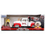 Tapatio 1953 Chevy Pickup 1:24 Scale Diecast Model White with Charro Man Figure by Jada 31968