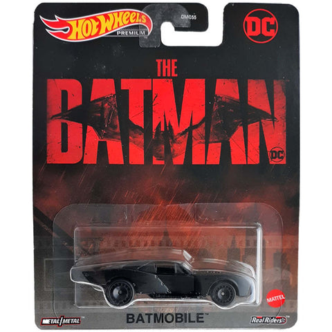 The Batman (2022) Batmobile 1:64 Scale Diecast Model Black by Hot Wheels GRL75