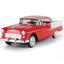 Timeless Legends 1955 Chevrolet Bel Air 1:24 Scale Diecast Model Red by Motor Max 73229