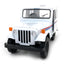 USPS Mail Delivery Jeep DJ-5B 1:26 Scale Diecast Model White by Kinsmart
