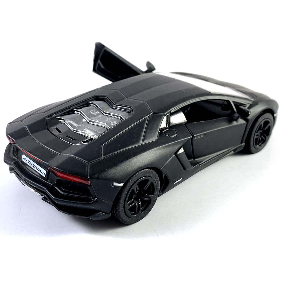 2011 Lamborghini Aventador LP700-4 1:38 Scale Matte Black by