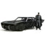 The Batman (2022) Batmobile & Batman, 1:18 Scale Vehicle w/ 3.75" Figure by Jada 32504