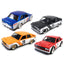 1977 Datsun 510 with Wide Body Kit by JONSIBAL 1:32 Scale Diecast Model Black/Orange/Red/Blue by Jada (SET OF 4)