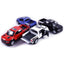 2013 Ford F-150 SVT Raptor Supercrew 1:46 Scale Diecast Model Black/Red/Blue/White by Kinsmart (SET OF 4)