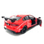 2019 Jaguar XE SV Project 8 Livery Edition 1:38 Scale Diecast Model Red/Orange/Blue/Gray by Kinsmart (SET OF 4)
