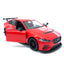 2019 Jaguar XE SV Project 8 Livery Edition 1:38 Scale Diecast Model Red/Orange/Blue/Gray by Kinsmart (SET OF 4)
